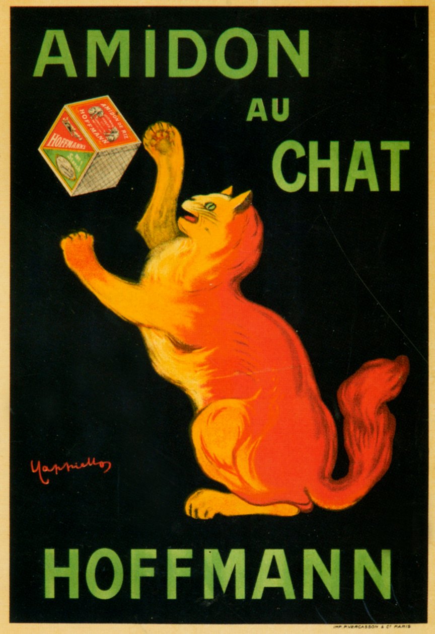 Amido di gatto Hoffman da Leonetto Cappiello