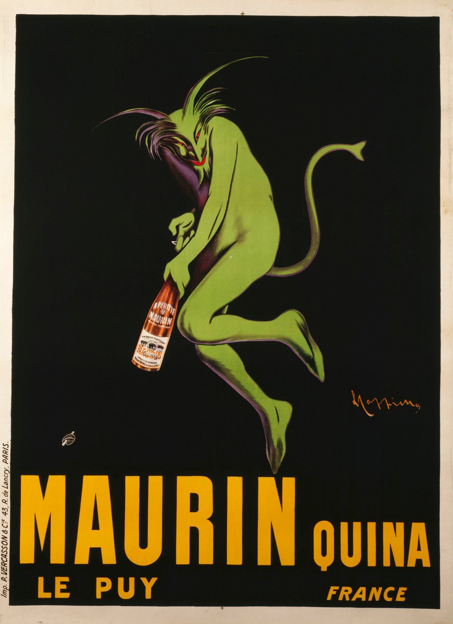 Maurin Quina, c.1922 da Leonetto Cappiello