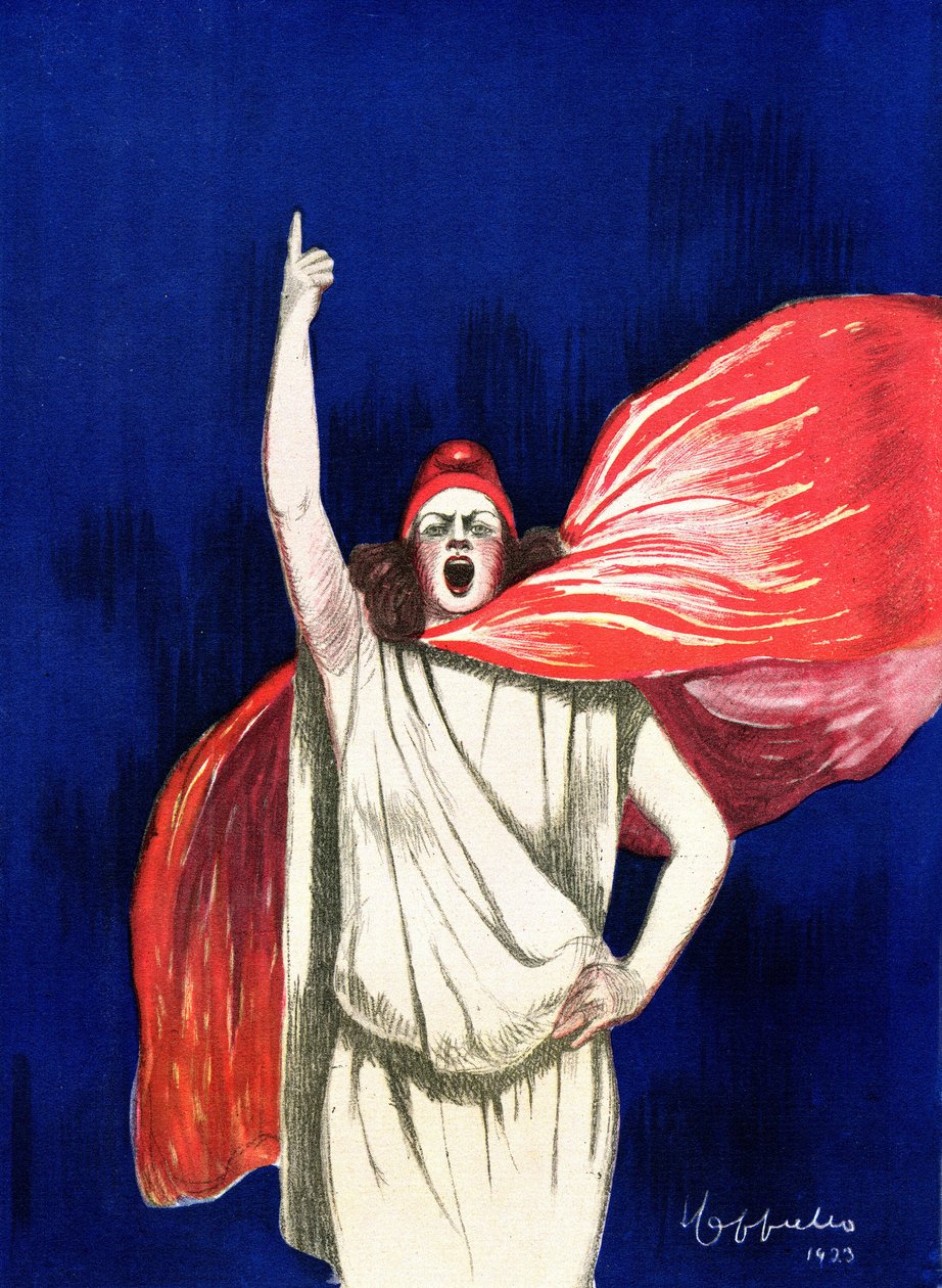 Manifesto per "Il Quotidiano" di Leonetto Cappiello (1875-1942) nel 1923 Collezione privata da Leonetto Cappiello