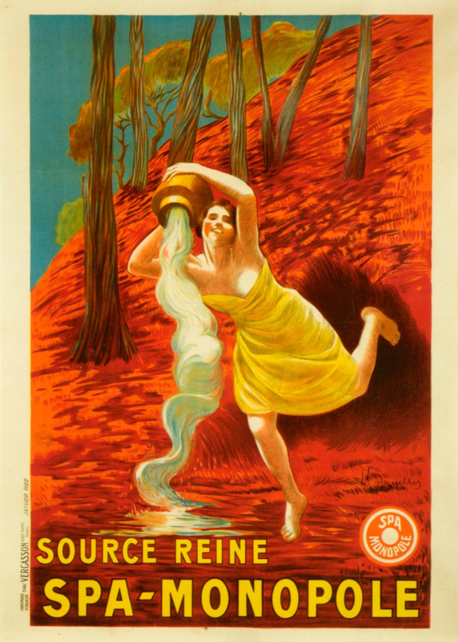 Fonte Reine Spa Monopole da Leonetto Cappiello