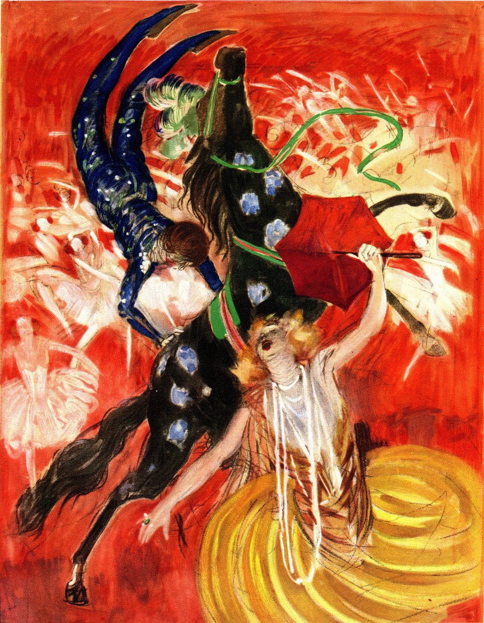 The circus - composition by Leonetto Cappiello (1875-1942) 1923 da Leonetto Cappiello