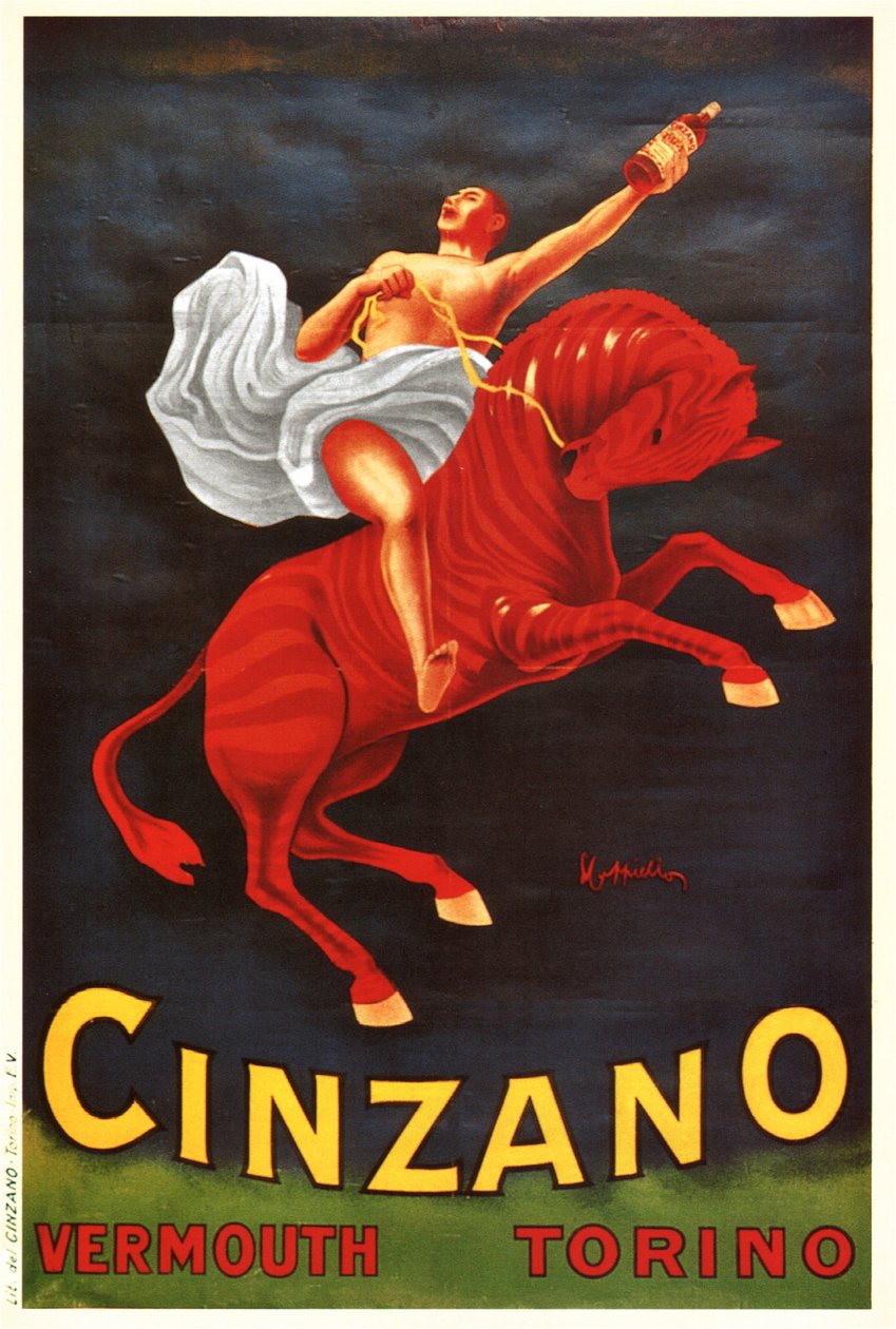 Vermouth Cinzano da Leonetto Cappiello