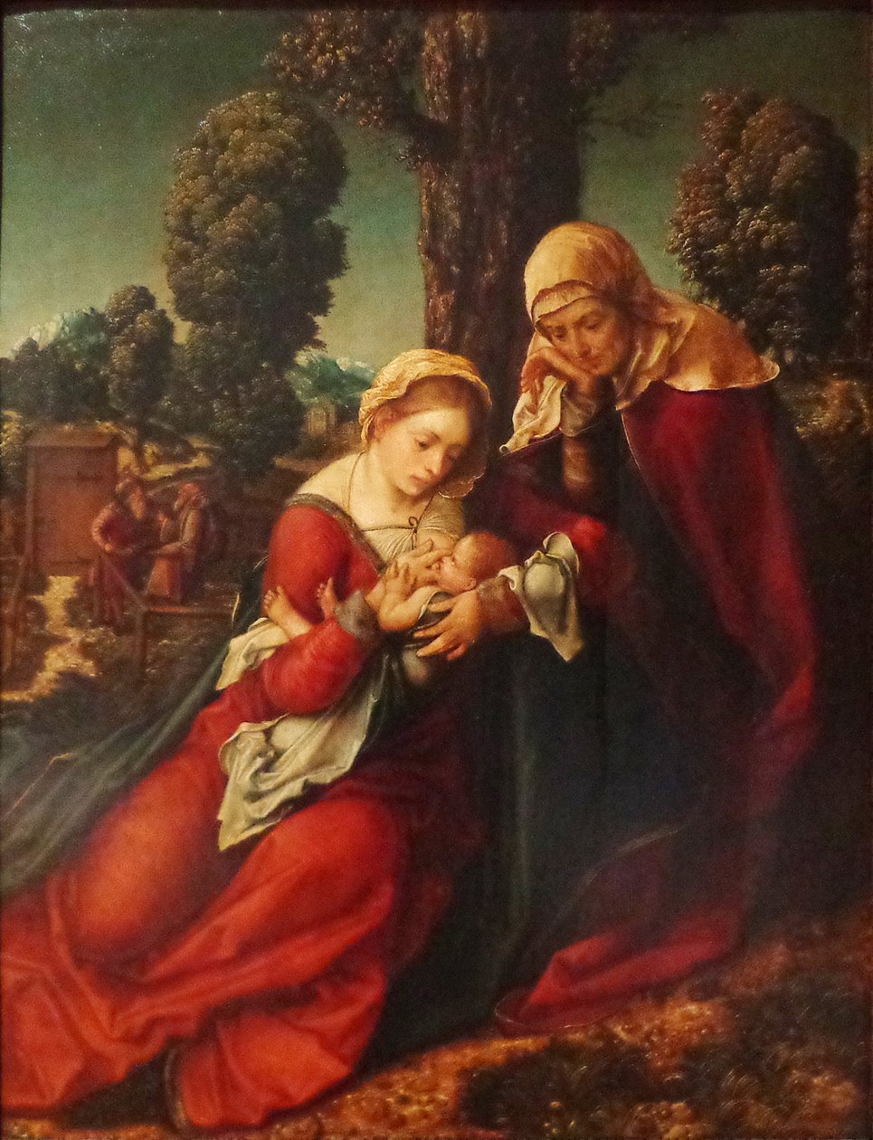 Tedesco: La Sacra Famiglia La Sacra Famiglia da Leonhard Beck
