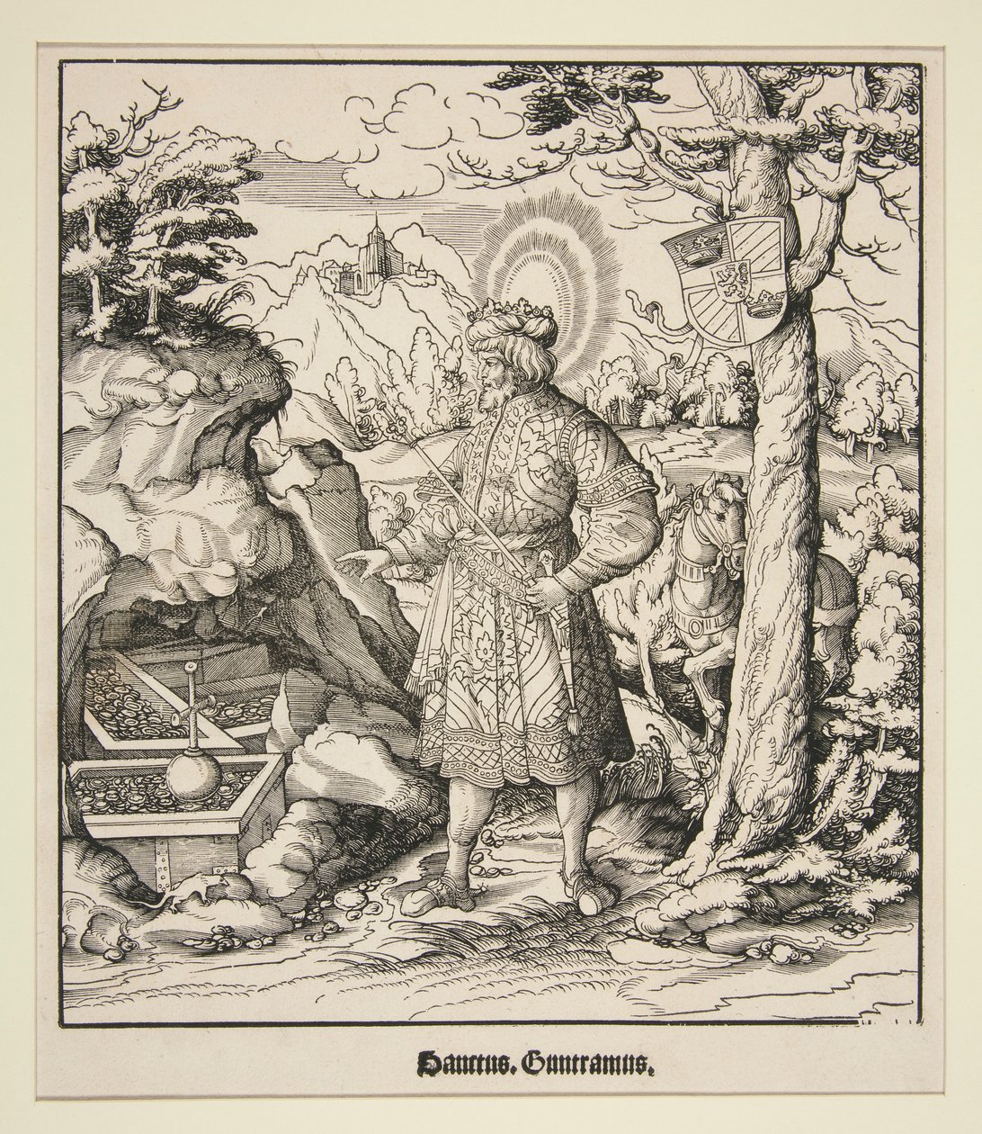 San Guntramo da Leonhard Beck