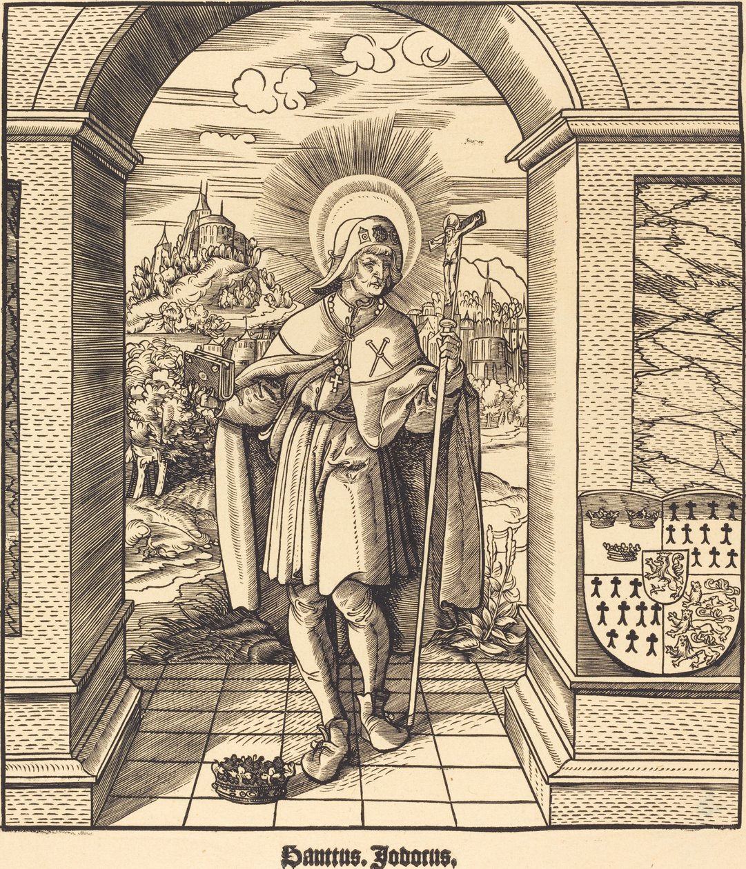 San Jodocus da Leonhard Beck