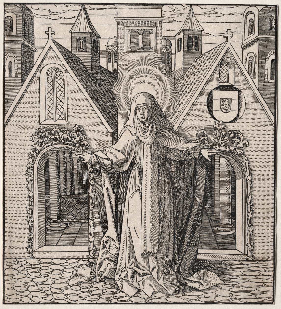 Sancta Rega, 1512-1516 da Leonhard Beck