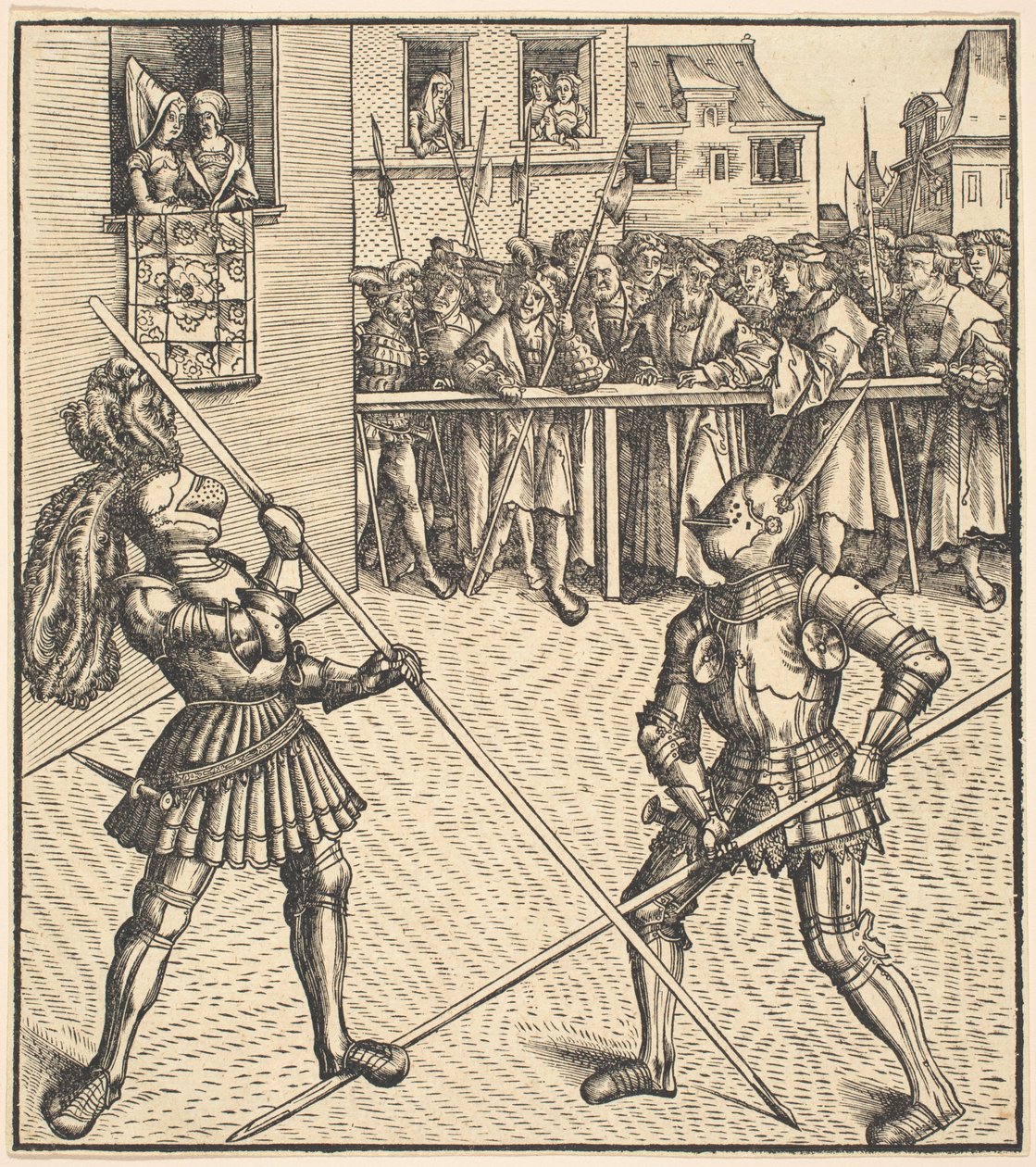 Torneo in occasione della festa del matrimonio da Leonhard Beck