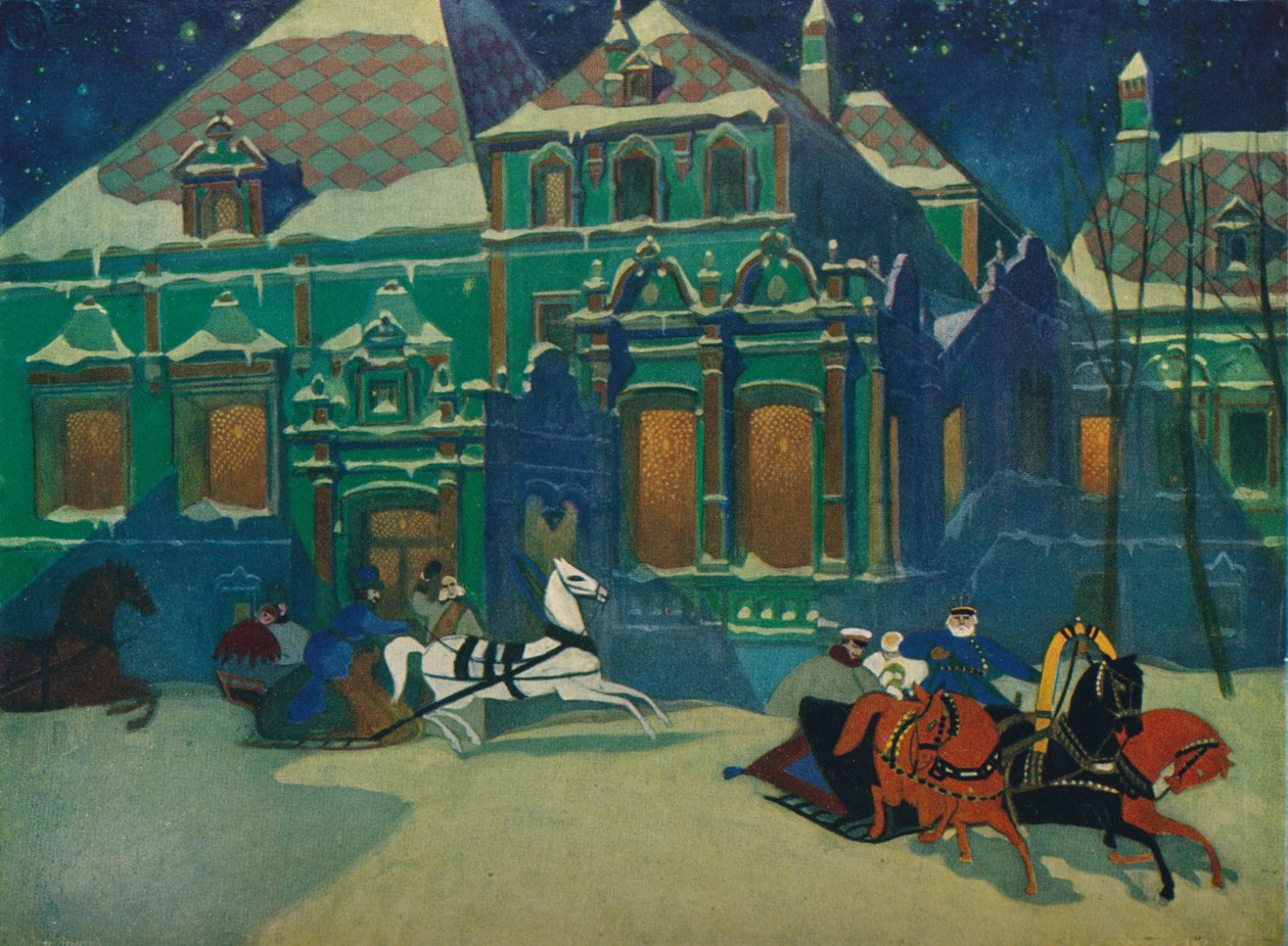 Il Palazzo Boyard dei Principi Youssoupoff a Mosca da Leonid Brailovsky