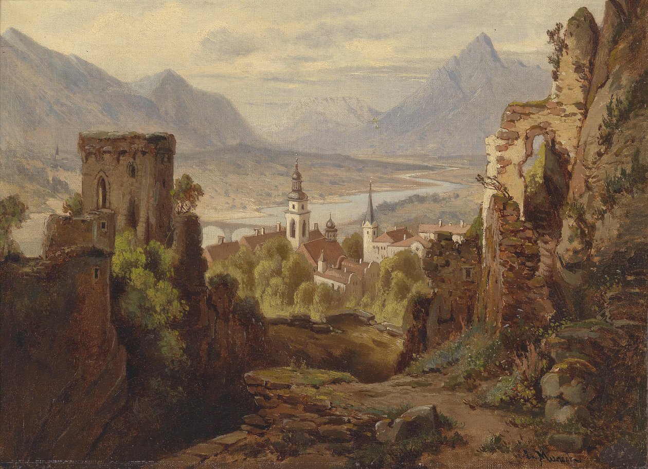 Vista su Rattenberg sull