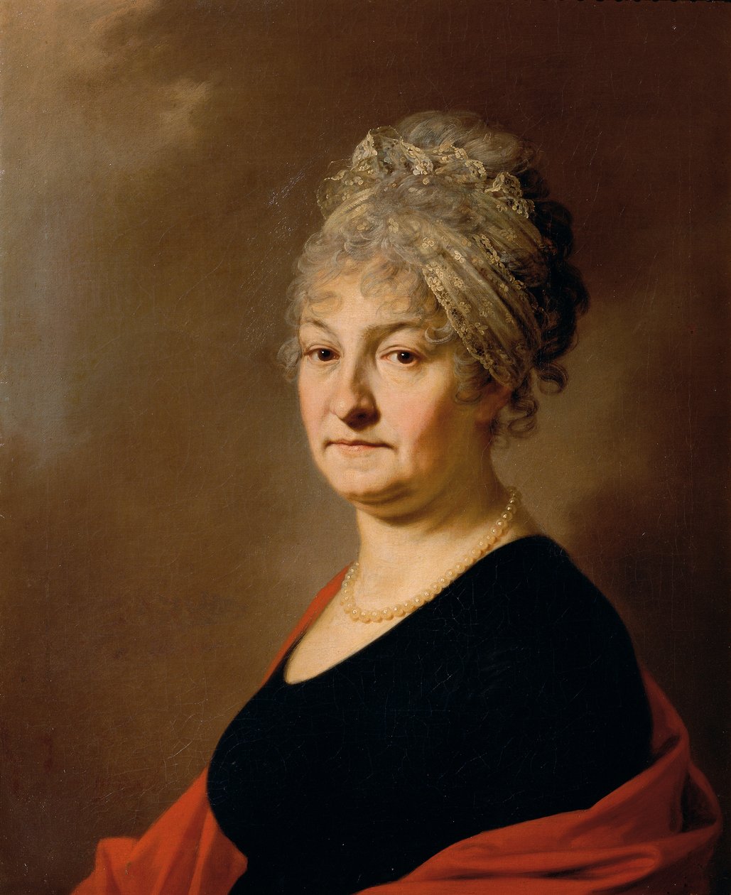 Ritratto della baronessa Schlassnig, nata Barreaux da Leopold Blonder
