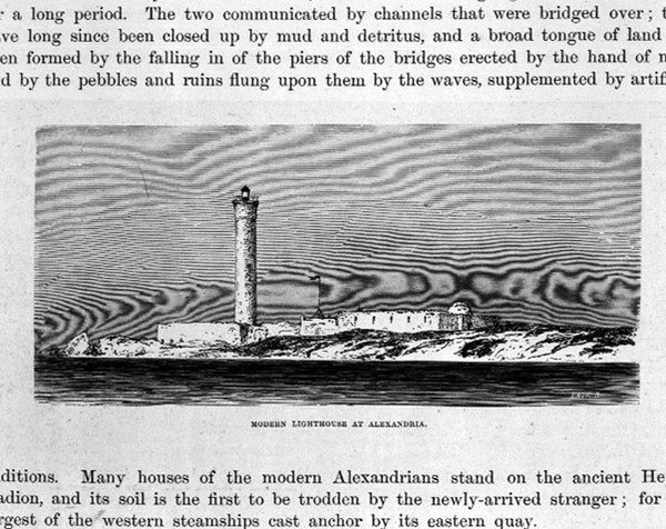 Il faro moderno di Alessandria da Leopold Karl Muller