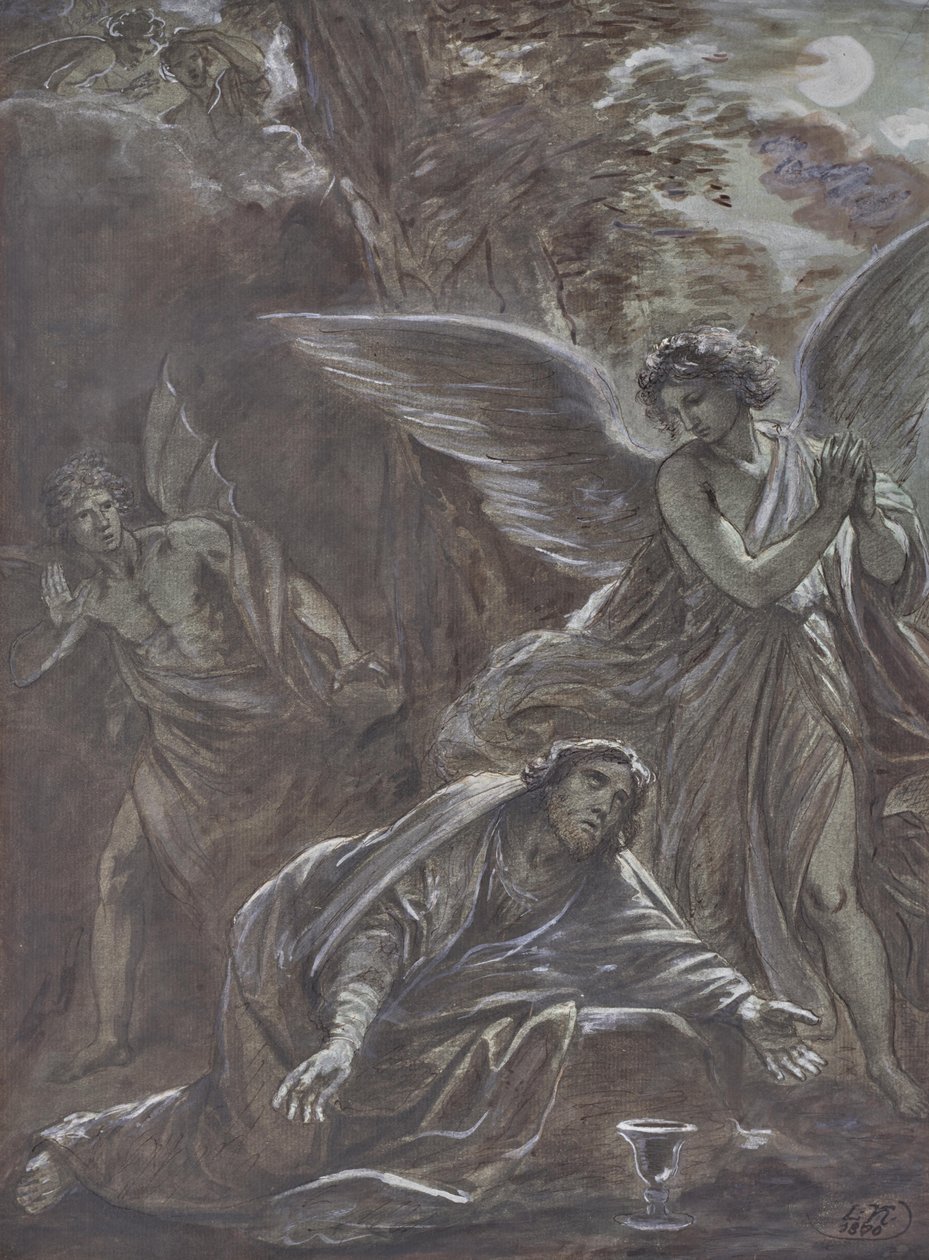 Cristo sul Monte degli Ulivi da Leopold Kupelwieser