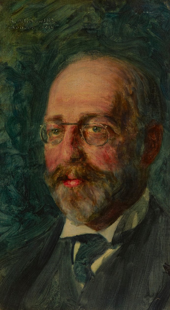 Ritratto di Elkan Adler da Leopold Pilichowski