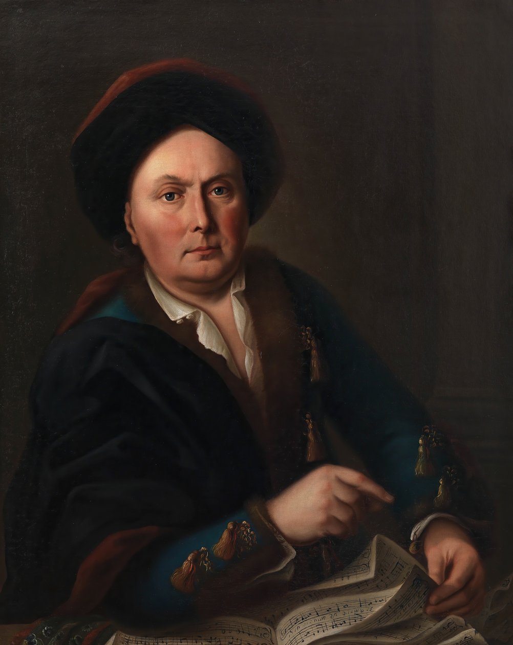 Ritratto del cantante Ludwig Lodewijk van Beethoven, 1773 da Leopold Radoux