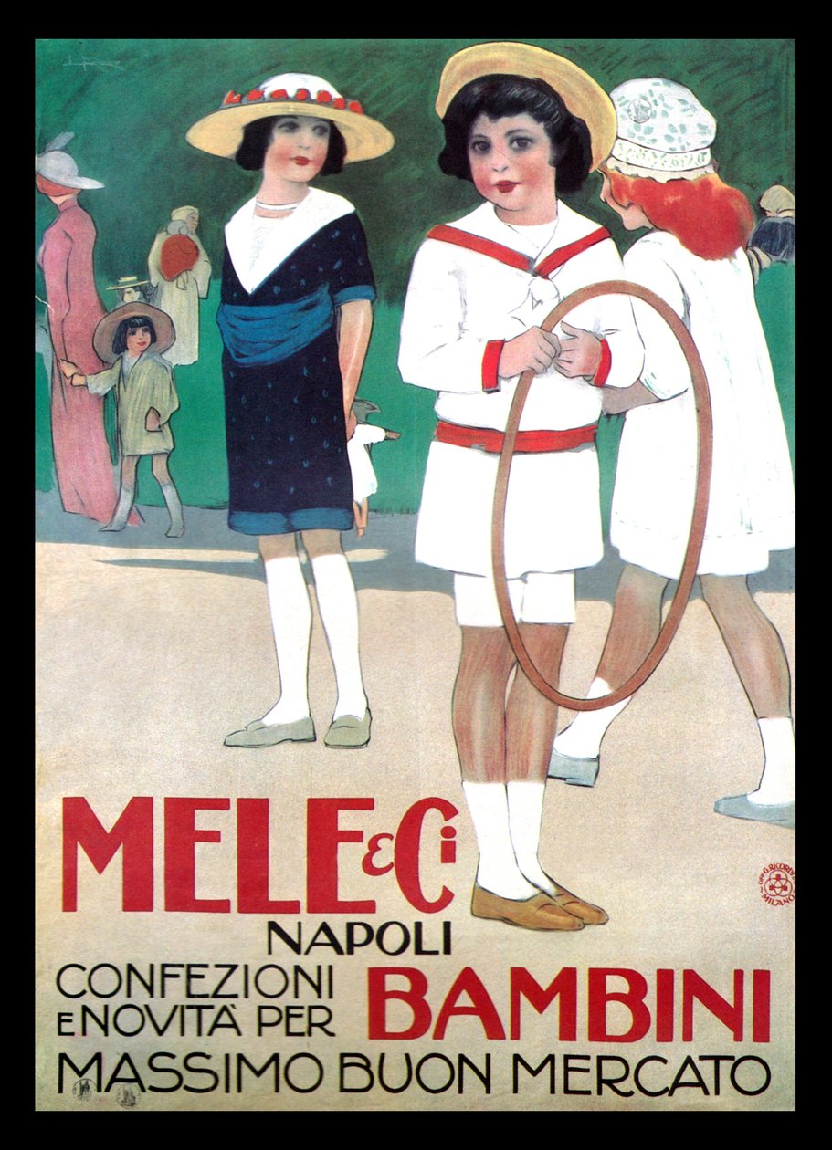 Abiti Mele per bambini da Leopoldo Metlicovitz