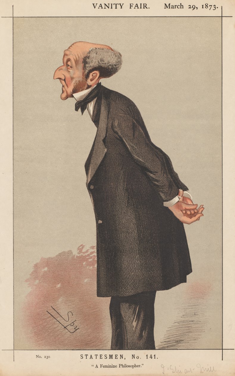 Vanity Fair: Statista, n. 141 "Una filosofa femminile" da Leslie Matthew (Spy) Ward