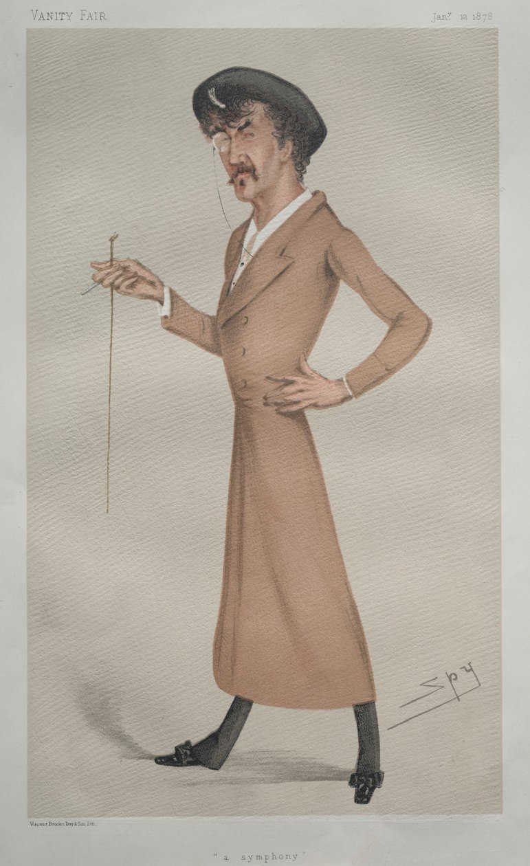 Una sinfonia Whistler, 1878 da Leslie Matthew