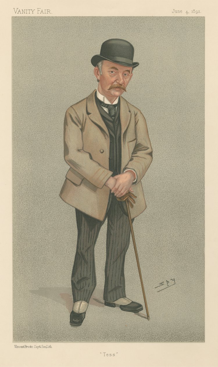 Tess, Thomas Hardy (serie Vanity Fair) da Leslie Matthew Spy Ward