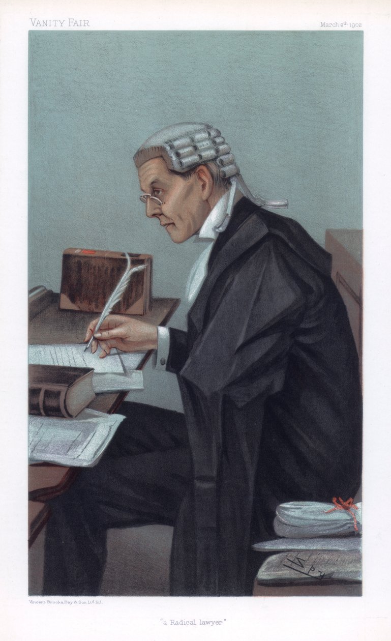 Un avvocato radicale, 1902 da Leslie Matthew Ward