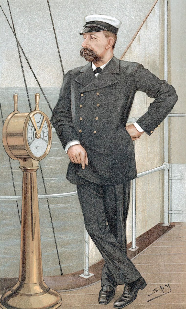 Alberto I, Principe di Monaco 1848-1922, oceanografo dilettante, 1900 da Leslie Matthew Ward