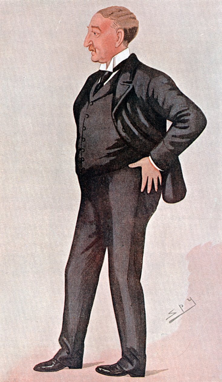 Cecil Rhodes, sudafricano nato in Gran Bretagna, finanziere, statista e costruttore di imperi, 1891 da Leslie Matthew Ward