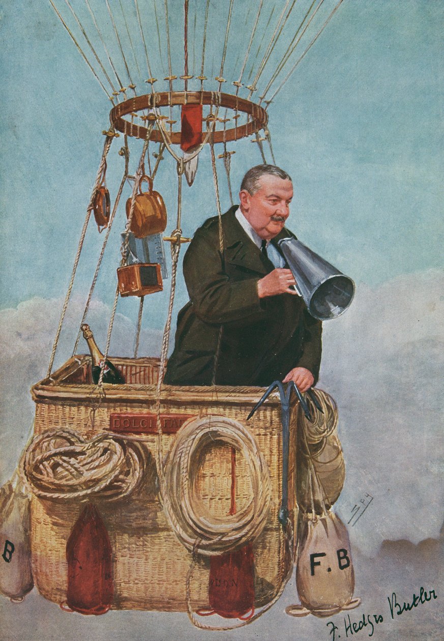 Frank Hedges Butler, illustrazione da Vanity Fair, 11 dicembre 1907 da Leslie Matthew Ward