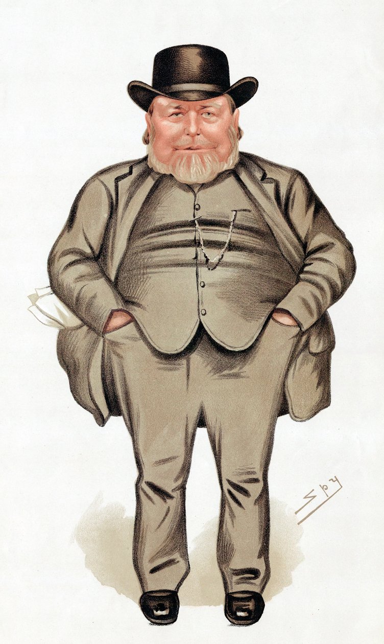 Joseph Arch, lavoratore agricolo, sindacalista e politico inglese, 1886 da Leslie Matthew Ward