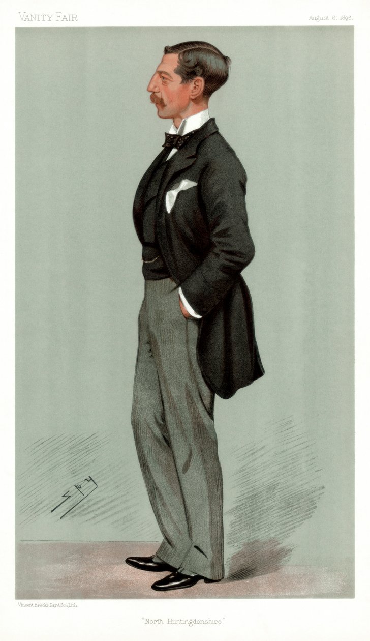 North Huntingdonshire, Ailwyn Fellowes, politico britannico, 1896 da Leslie Matthew Ward