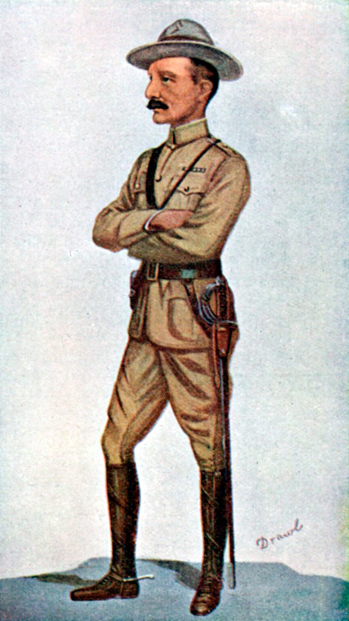 Robert Baden-Powell, soldato inglese, 1900 da Leslie Matthew Ward