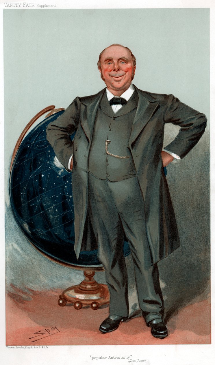 Robert Stawell Ball, astronomo britannico, matematico, conferenziere e divulgatore scientifico da Leslie Matthew Ward
