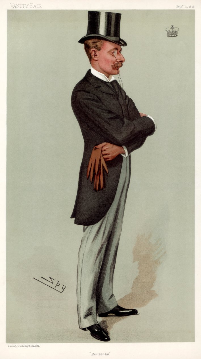 Rousseau, il Duca di Bedford, 1896 da Leslie Matthew Ward