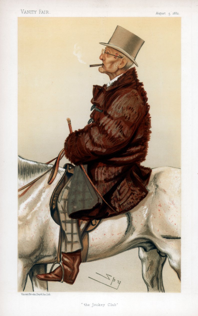Il Jockey Club, 1882 da Leslie Matthew Ward