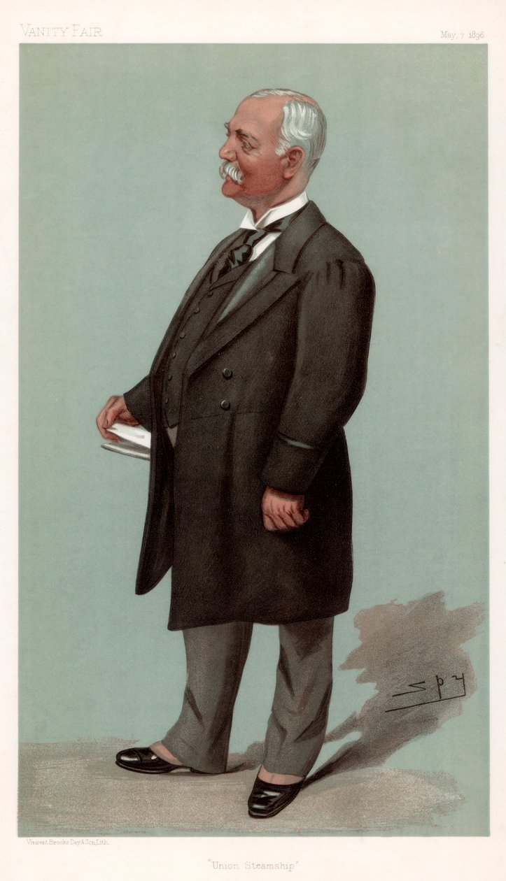 Union Steamship Sir Francis Henry Evans, uomo d