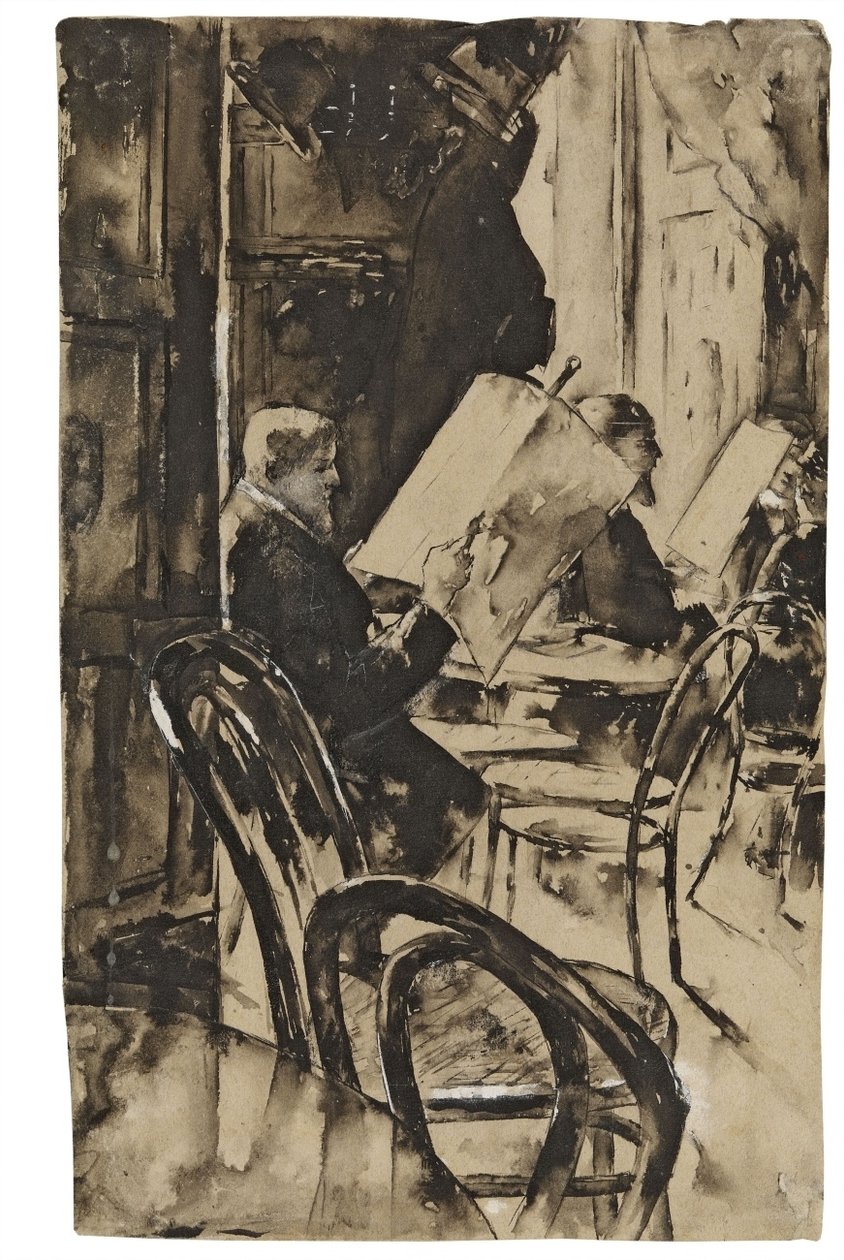Nel caffè Bauern da Lesser Ury