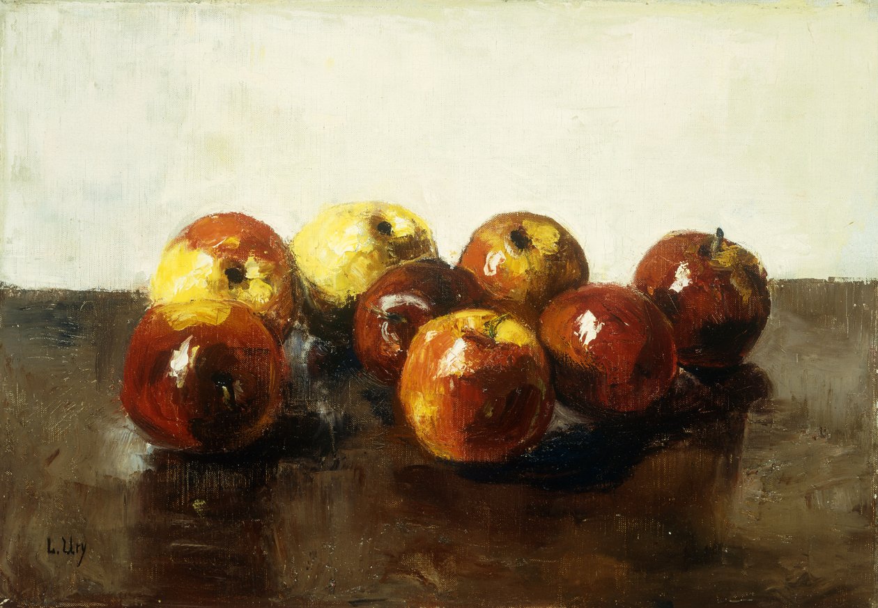 Natura morta di mele da Lesser Ury