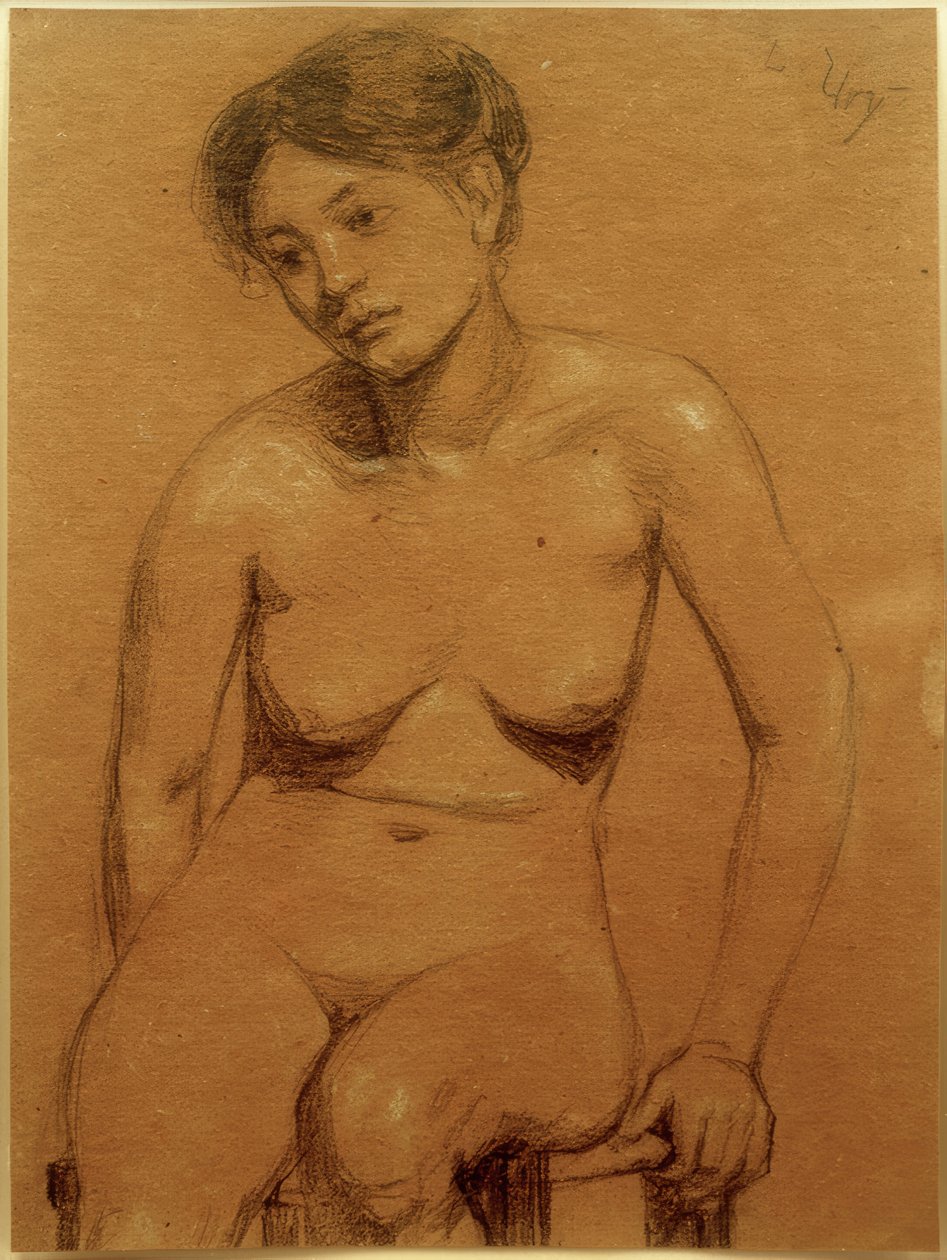 Nudo di ragazza da Lesser Ury