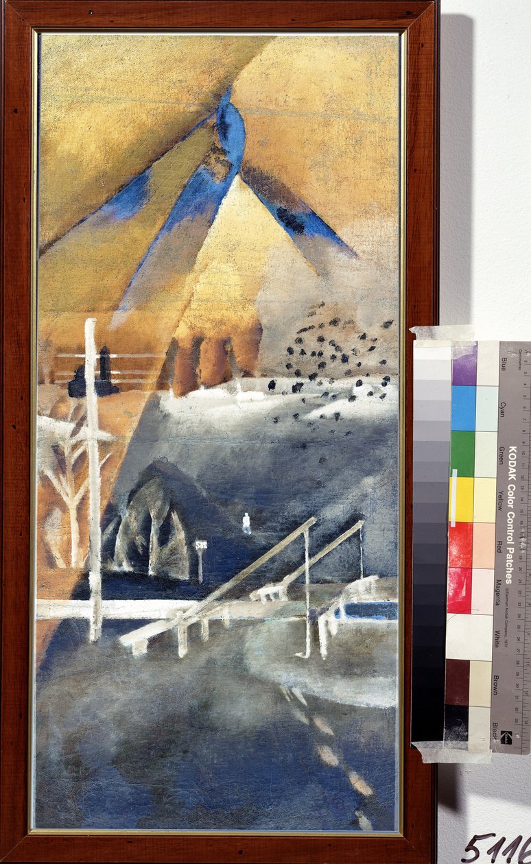 Paesaggio invernale da Lev Aleksandrovitc Bruni