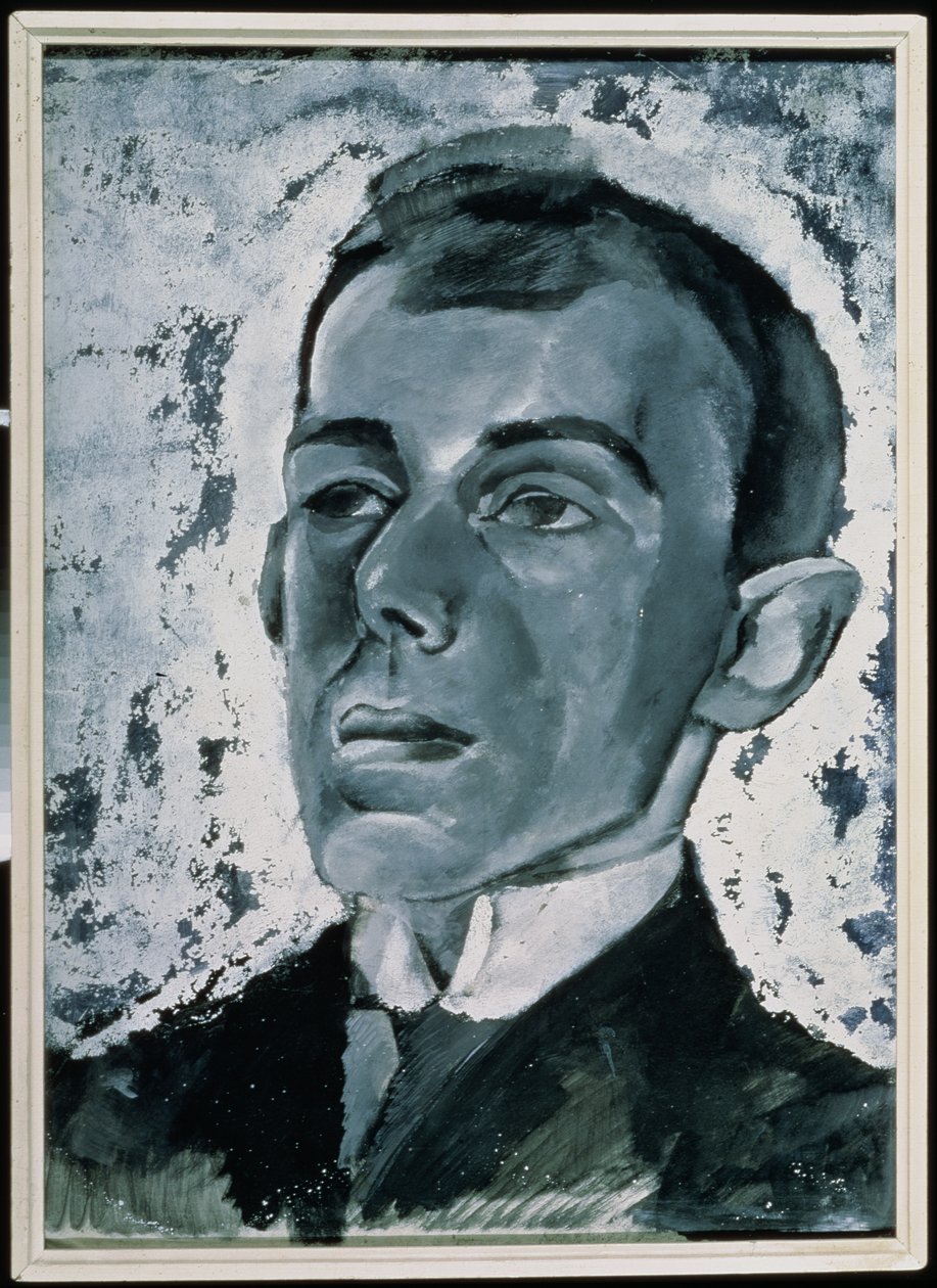 Ritratto del Poeta Ossip Mandelstam (1891-1938) da Lev Aleksandrovitc Bruni