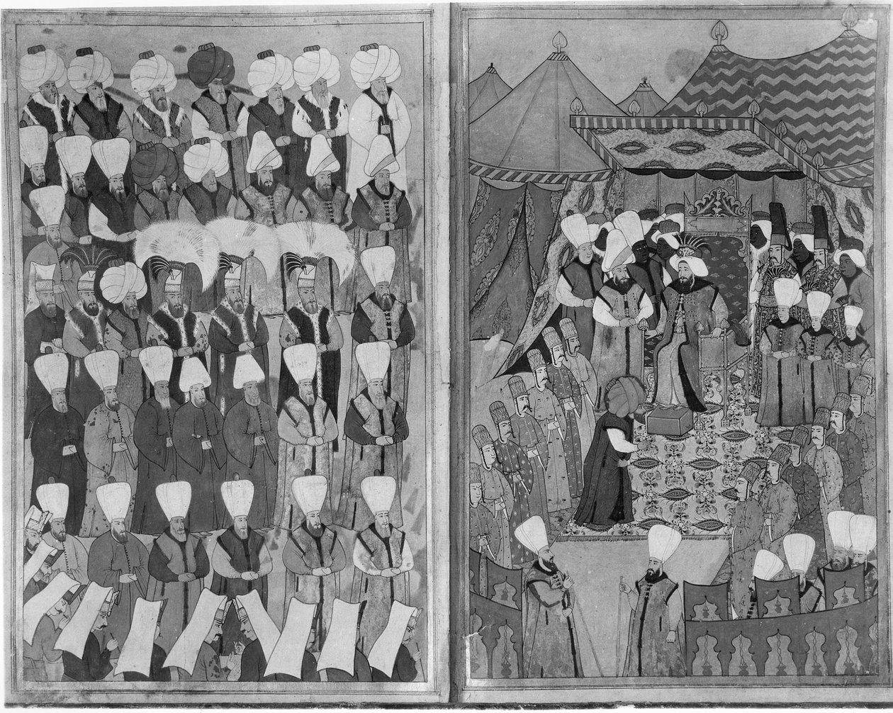 Il Sultano Ahmed III Distribuisce Denaro davanti al Chiosco di Baghdad durante le Cerimonie di Circoncisione, dal 