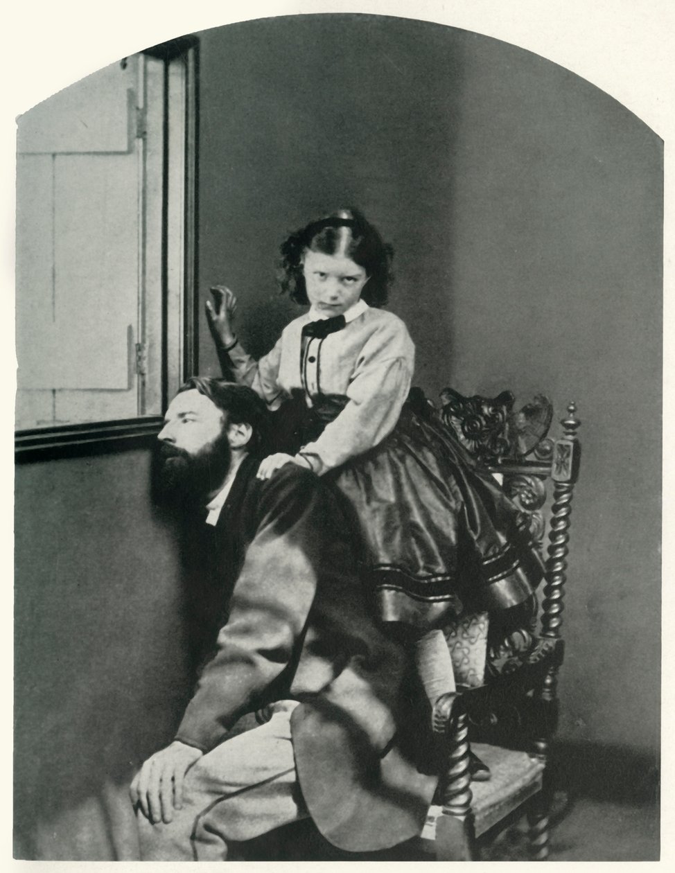 Alla finestra, c1860s, 1948 da Lewis Carroll