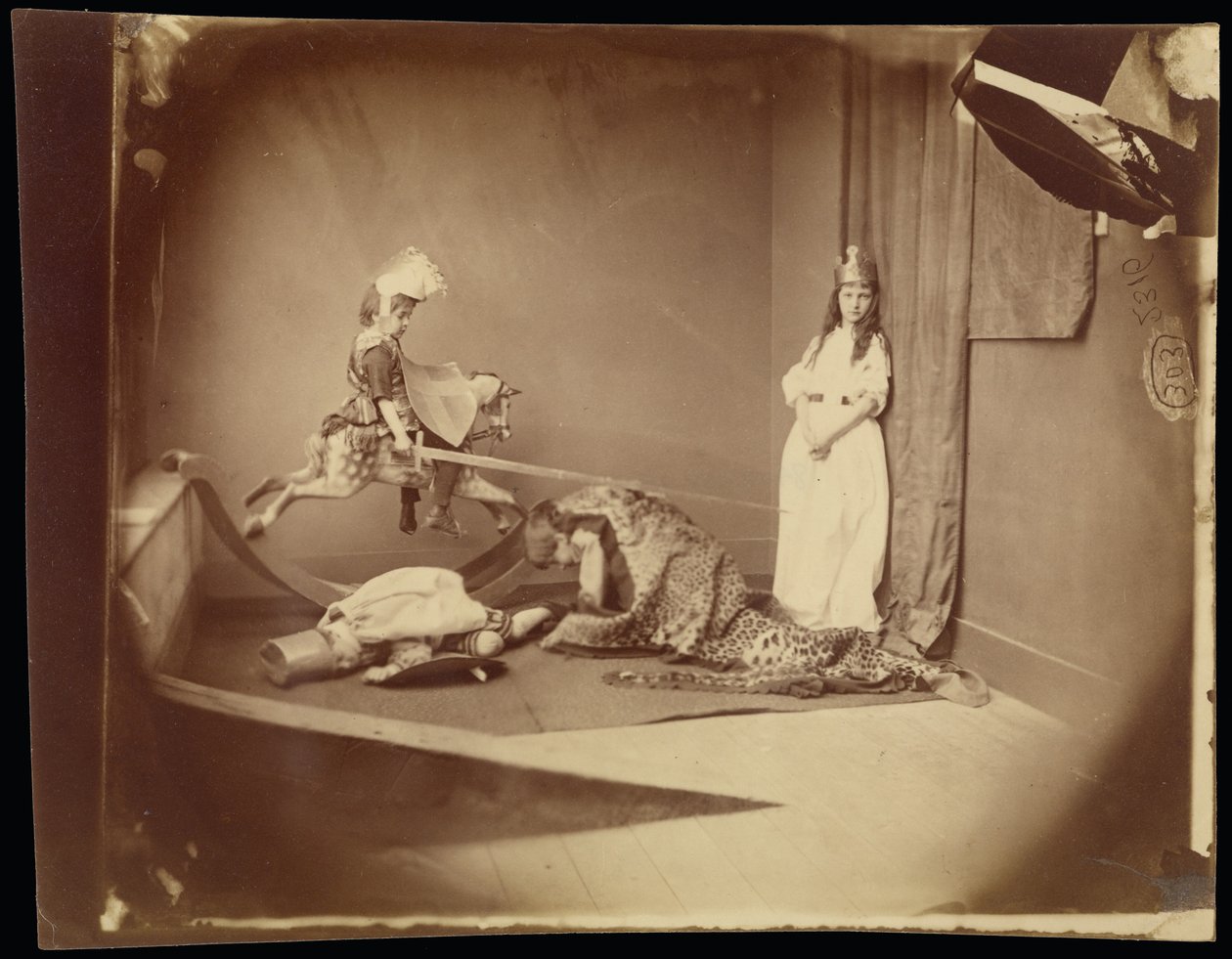 San Giorgio e il drago da Lewis Carroll