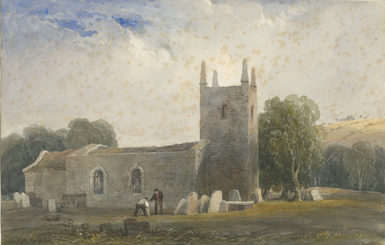 Chiesa di Butterton da Lewis John Wood