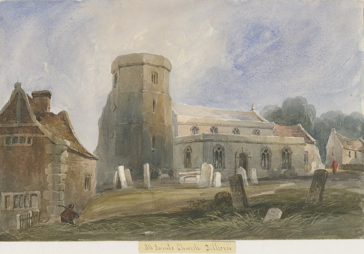 Chiesa di Dilhorne da Lewis John Wood