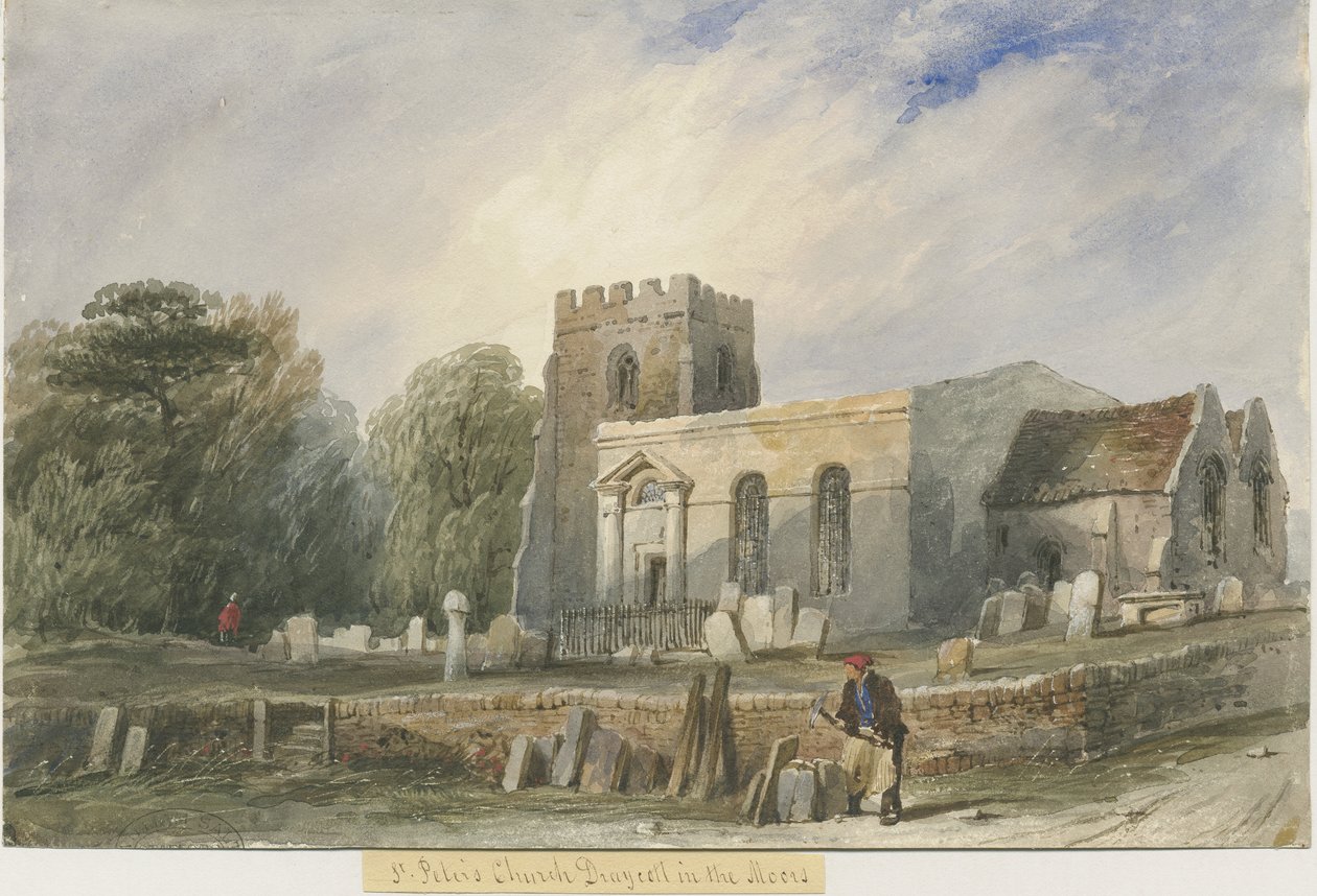 Chiesa di Draycott in the Moors da Lewis John Wood