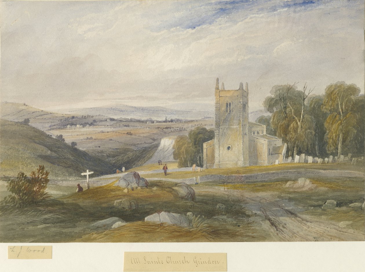 Chiesa di Grindon da Lewis John Wood