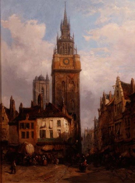 Scena di Strada da Lewis John Wood