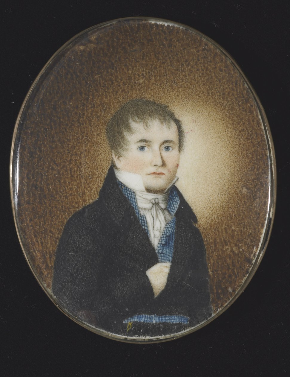 Autoritratto, c.1810-20 da Lewis Peckham