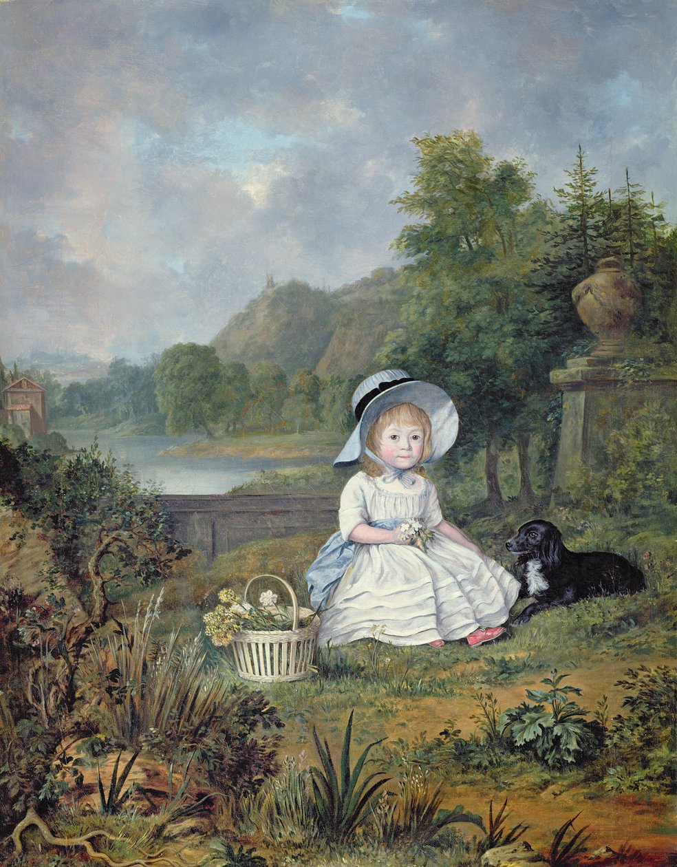 Ritratto della signorina Elizabeth Heathcote (olio su tela) da Lewis Vaslet