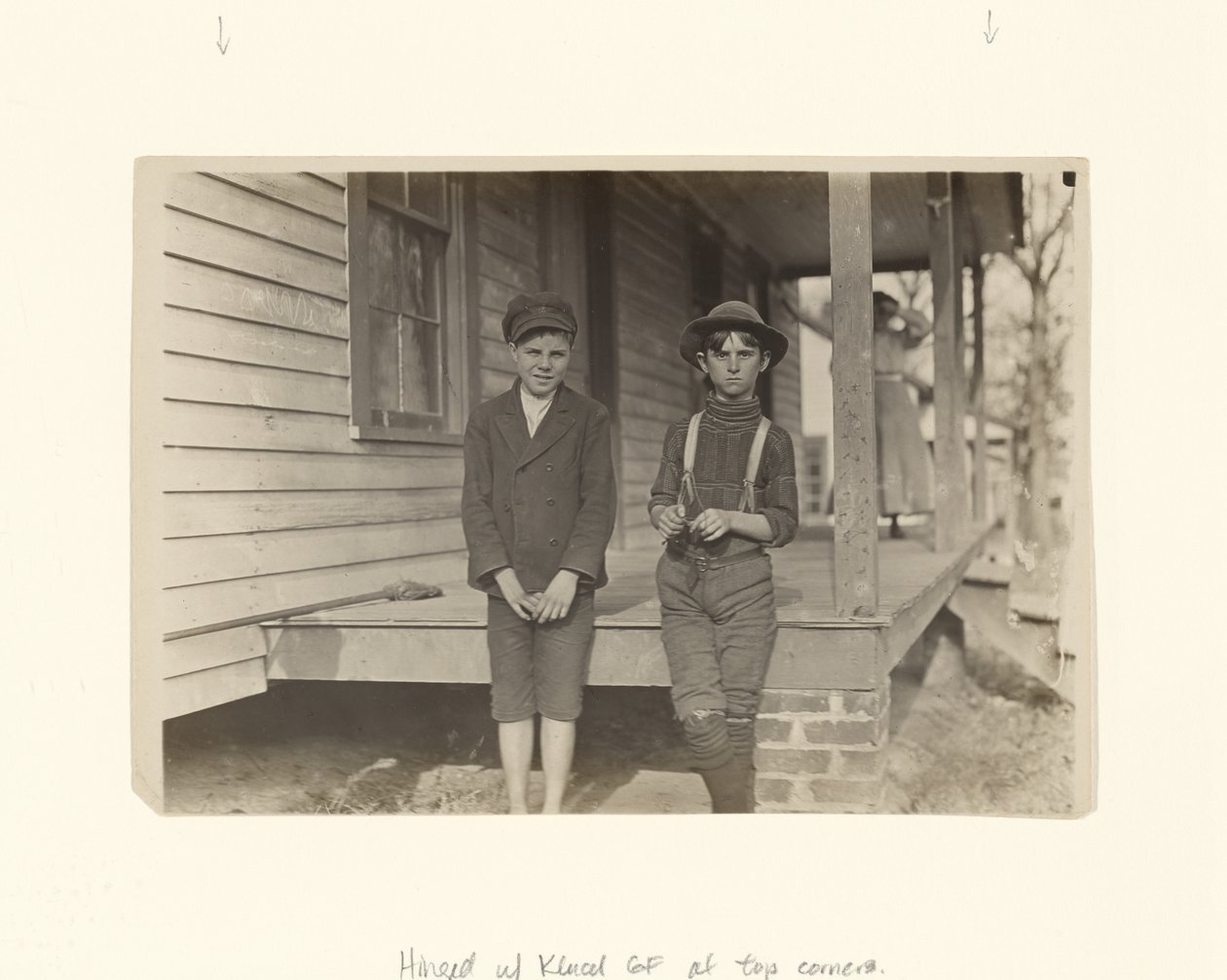 [Morris Small e John Lewis, Chester, South Carolina]. da Lewis W. Hine