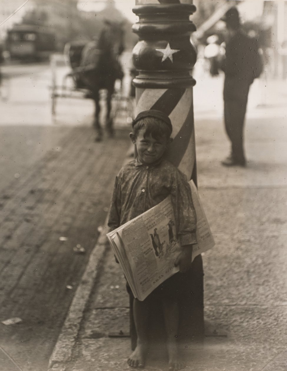 Un piccolo barbiere, Indianapolis da Lewis Wickes Hine